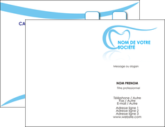 creation graphique en ligne carte de visite dentiste dents dentiste dentisterie MLGI29458