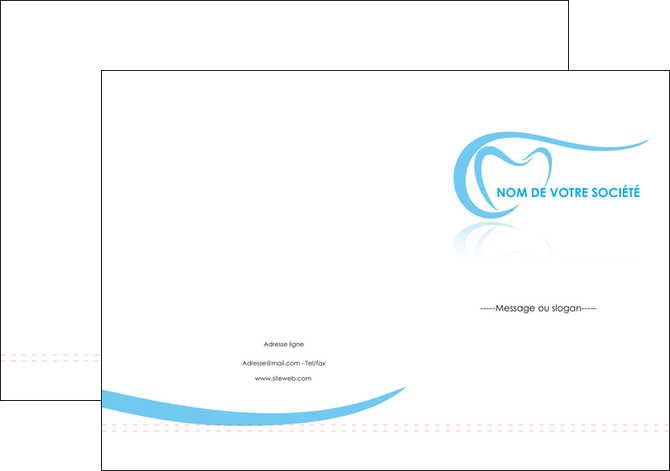 faire pochette a rabat dentiste dents dentiste dentisterie MLGI29486