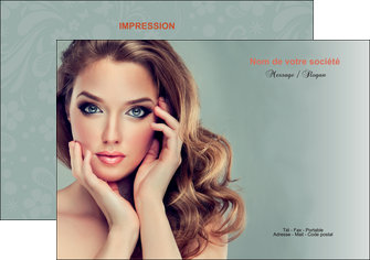 modele en ligne flyers centre esthetique  beaute bien etre coiffure MFLUOO29602