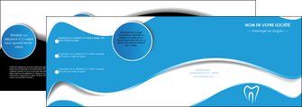 modele en ligne depliant 4 volets  8 pages  dentiste dents dentiste dentisterie MLGI29674