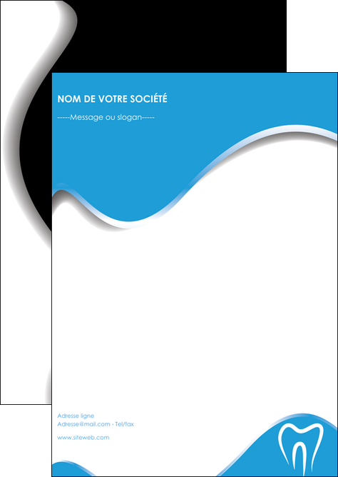 imprimer flyers dentiste dents dentiste dentisterie MFLUOO29688