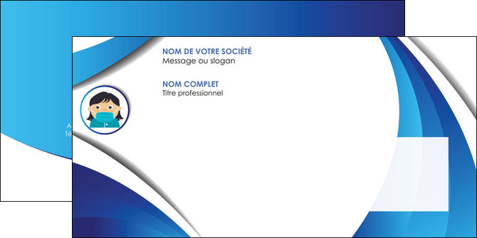 faire enveloppe infirmier infirmiere medecin medecine docteur MIDLU29710