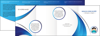 personnaliser modele de depliant 4 volets  8 pages  infirmier infirmiere medecin medecine docteur MIF29716