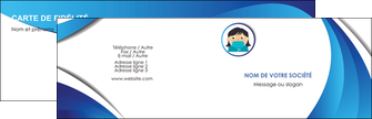 creation graphique en ligne carte de visite infirmier infirmiere medecin medecine docteur MIF29722