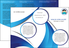 faire depliant 3 volets  6 pages  infirmier infirmiere medecin medecine docteur MIF29726