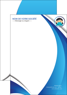 impression flyers infirmier infirmiere medecin medecine docteur MIF29728