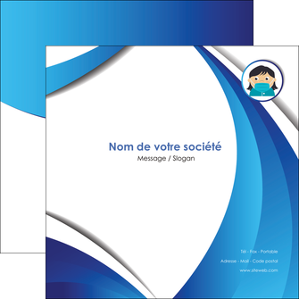 impression flyers infirmier infirmiere medecin medecine docteur MIF29734