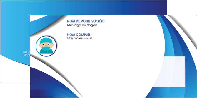 faire enveloppe infirmier infirmiere medecin medecine docteur MIDBE29826