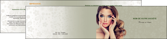 creation graphique en ligne depliant 2 volets  4 pages  centre esthetique  beaute bien etre coiffure MFLUOO29878