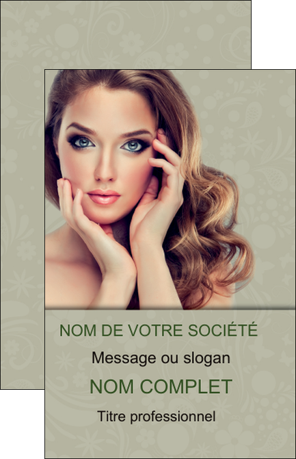 imprimerie carte de visite centre esthetique  beaute bien etre coiffure MFLUOO29884