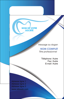 personnaliser modele de carte de visite dentiste dents dentiste dentisterie MLGI29932