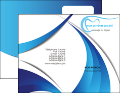 creation graphique en ligne carte de visite dentiste dents dentiste dentisterie MLGI29936