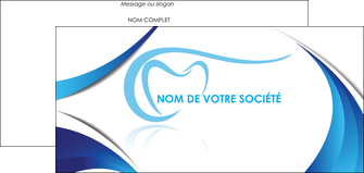 maquette en ligne a personnaliser carte de correspondance dentiste dents dentiste dentisterie MLGI29956