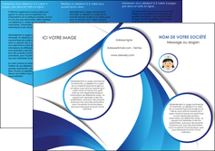 imprimer depliant 3 volets  6 pages  infirmier infirmiere medecin medecine docteur MIDLU30026