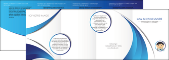 imprimerie depliant 4 volets  8 pages  medecin medecin medecine docteur MIDBE30130