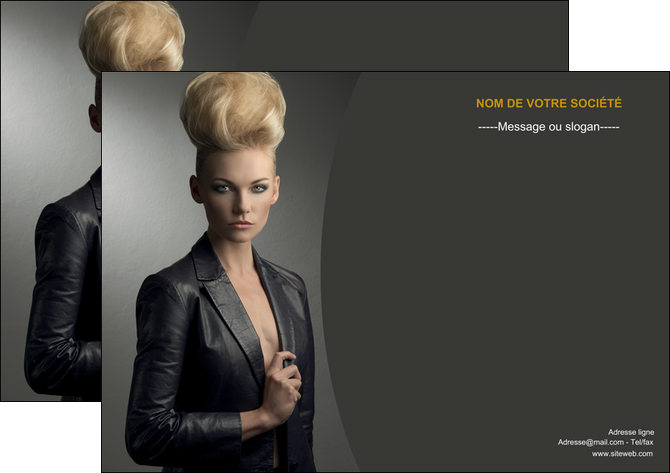 impression affiche centre esthetique  coiffure beaute salon MLGI30220