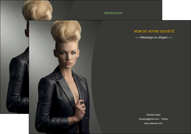imprimerie flyers centre esthetique  coiffure beaute salon MFLUOO30226