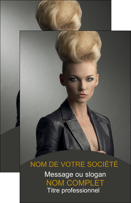 imprimerie carte de visite centre esthetique  coiffure beaute salon MFLUOO30236