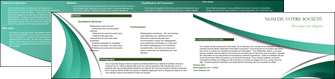 modele depliant 2 volets  4 pages  infirmier infirmiere medecin medecine sante MIFCH30378