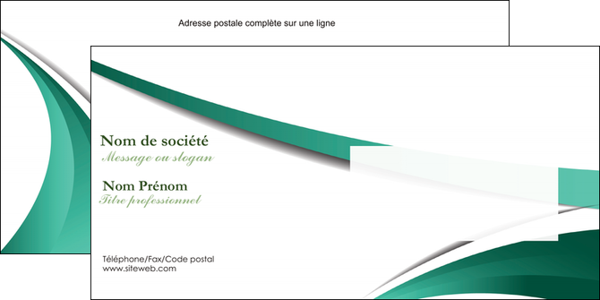 personnaliser maquette enveloppe infirmier infirmiere medecin medecine sante MIFCH30386