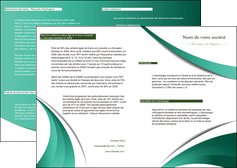 modele depliant 2 volets  4 pages  infirmier infirmiere medecin medecine sante MIFCH30394