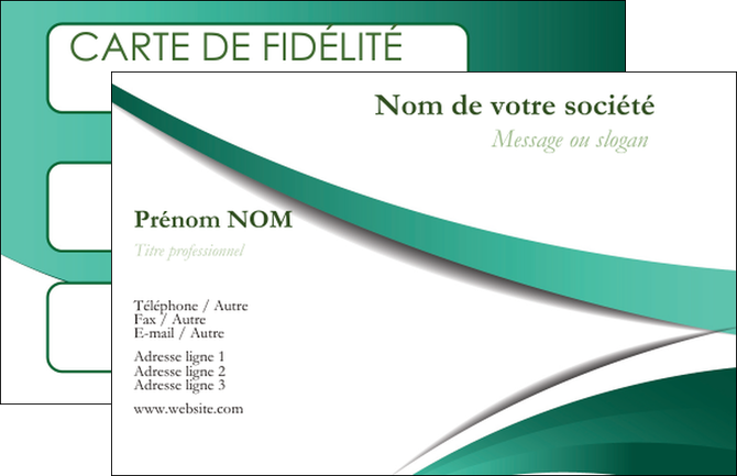 creer modele en ligne carte de visite infirmier infirmiere medecin medecine sante MIFCH30396