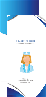 personnaliser modele de flyers infirmier infirmiere infirmiere infirmerie blouse MIDBE30446