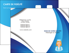 imprimerie carte de visite infirmier infirmiere infirmiere infirmerie blouse MIDBE30474