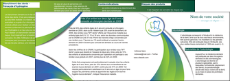 realiser depliant 2 volets  4 pages  dentiste dents dentiste dentier MLGI30482