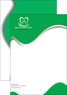 imprimerie flyers dentiste dents dentiste dentier MLGI30528
