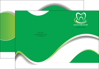 imprimer pochette a rabat dentiste dents dentiste dentier MLGI30552