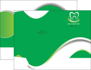 realiser pochette a rabat dentiste dents dentiste dentier MLGI30554
