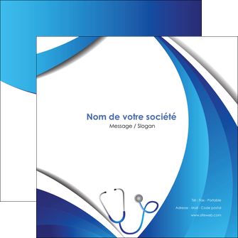 faire modele a imprimer flyers materiel de sante medecin medecine docteur MLIG30590