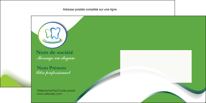 modele enveloppe dentiste dents dentiste dentier MFLUOO30654