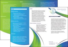 realiser depliant 3 volets  6 pages  dentiste dents dentiste dentier MLGI30670