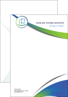 modele flyers dentiste dents dentiste dentier MLGI30678