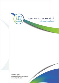 personnaliser modele de flyers dentiste dents dentiste dentier MLGI30680