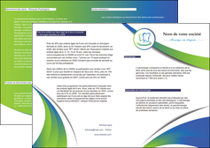 creer modele en ligne depliant 2 volets  4 pages  dentiste dents dentiste dentier MLGI30692