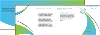 creation graphique en ligne depliant 4 volets  8 pages  dentiste dents dentiste dentier MIDBE30790