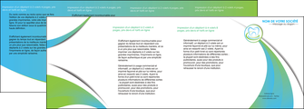 maquette en ligne a personnaliser depliant 4 volets  8 pages  dentiste dents dentiste dentier MIDBE30792