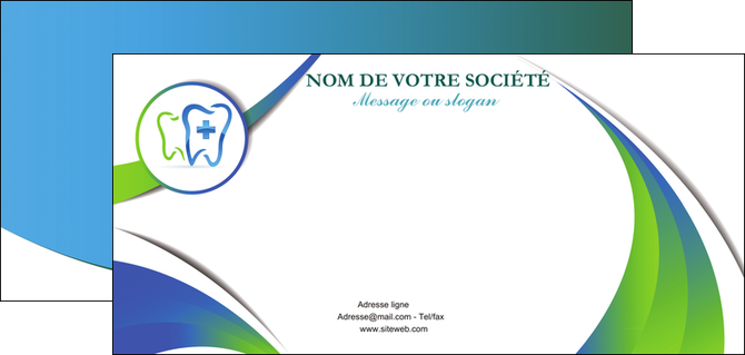 modele en ligne flyers dentiste dents dentiste dentier MIDBE30868