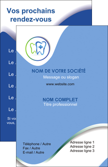 creation graphique en ligne carte de visite dentiste dents dentiste dentier MIDBE30890