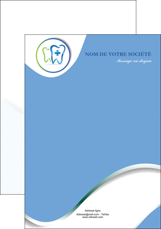 exemple flyers dentiste dents dentiste dentier MIDBE30900