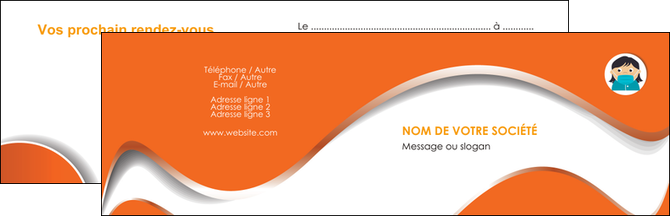 imprimerie carte de visite infirmier infirmiere infirmiere infirmerie blouse MIDBE30954