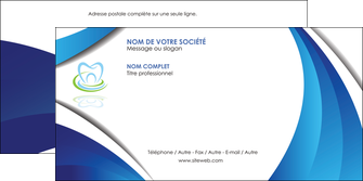 personnaliser modele de enveloppe dentiste dents dentiste dentier MLGI30976