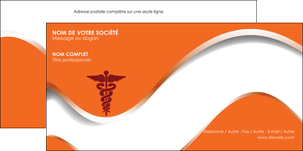personnaliser modele de enveloppe chirurgien pharmacie hopital medecin MLIG31060