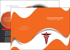 exemple depliant 2 volets  4 pages  chirurgien pharmacie hopital medecin MLIG31070