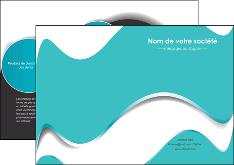 modele en ligne depliant 2 volets  4 pages  texture contexture structure MLIG31170