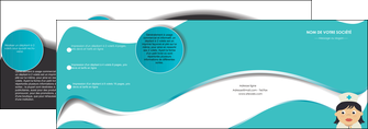 imprimer depliant 4 volets  8 pages  infirmier infirmiere infirmiere infirmerie blouse MIDBE31366