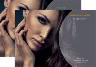 creation graphique en ligne flyers cosmetique beaute bien etre coiffure MIFCH31386